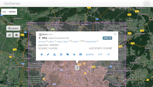 geonames berlin screenshot